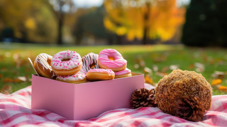 photograph pink donutsの素材