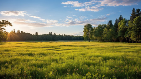 photograph landscape summerの素材