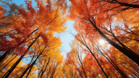 vibrant orange red gradientの素材