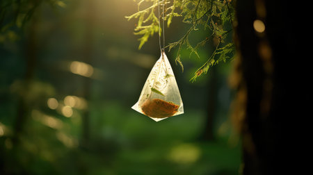 forest tea bagの素材