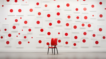 s white polka dot backgroundの素材