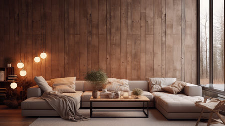 indoor wood string lightsの素材