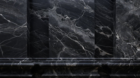 architectural black marble textureの素材
