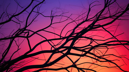 web abstract tree branchesの素材