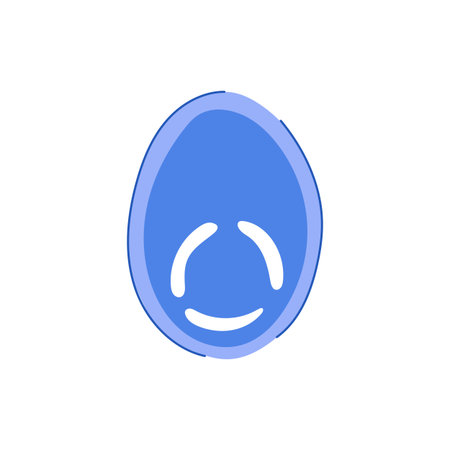 yolk egg separator tool cartoon vector illustrationのイラスト素材