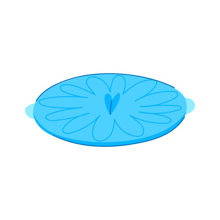 kitchen silicone food cover cartoon vector illustrationのイラスト素材