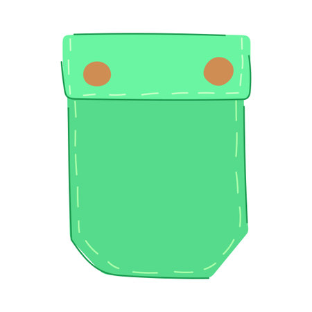 style pocket cartoon vector illustrationのイラスト素材