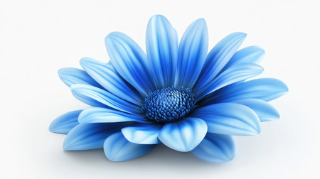 style blue flower templateの素材