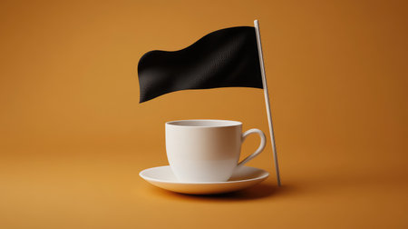 espresso coffee flagの素材