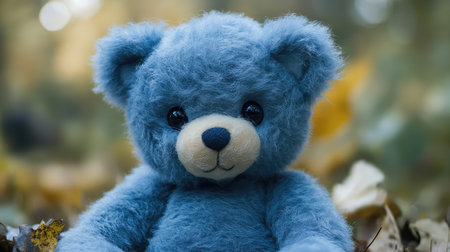 style blue teddy bearの素材