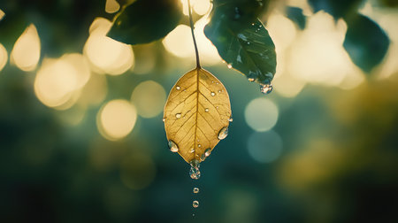 foliage leaf dropの素材