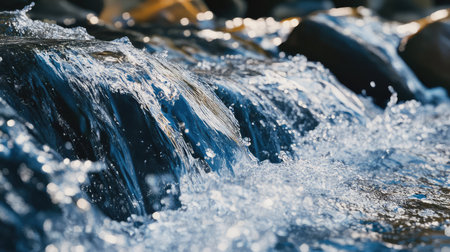 photo water flowの素材