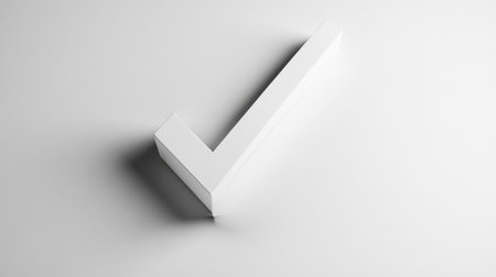 style check mark whiteの素材