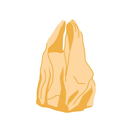 disposable plastic shopping bag cartoon vector illustrationのイラスト素材