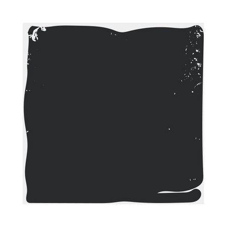 Abstract ink blot shape creating a grunge effect, perfect for design elements, backdrops, and conceptual artwork, providing a raw, handcrafted aestheticのイラスト素材