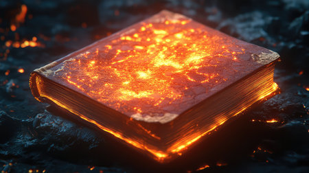 nrrtive radiant style of a fragmented book