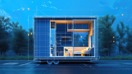 architecture ai analysis of small house design blueprint