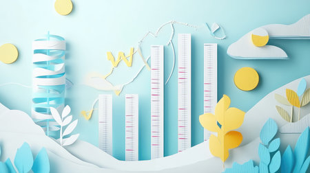 tril stylized animation of a clinical trial chart