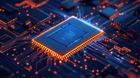 memory schematic design of an oscillating ram chip