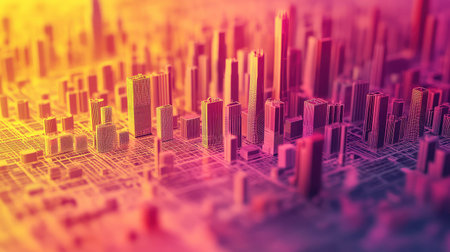 visualization high contrast property pricing heatmap simulation