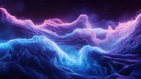 dreamlike surreal style of melting electric pulse