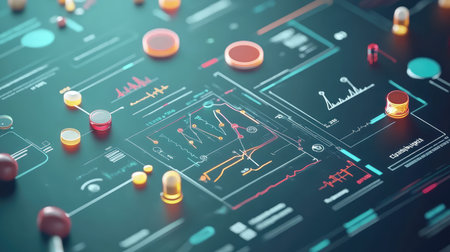 chdesign stylized animated medical chart infographic