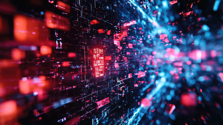 data decrypting holographic message disintegration
