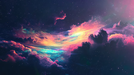 fntsy seamless transition to a starry dreamlike style