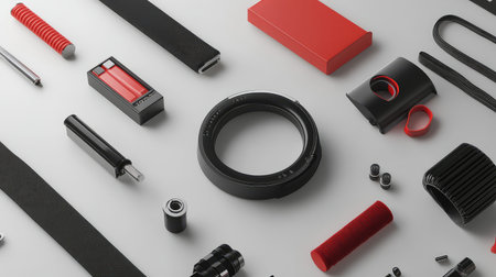 wearable minimalist style fitness band assembly