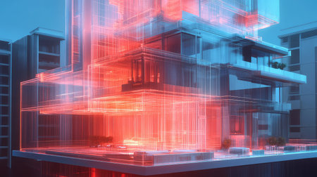 novtion dismantling condo unit in a holographic manner