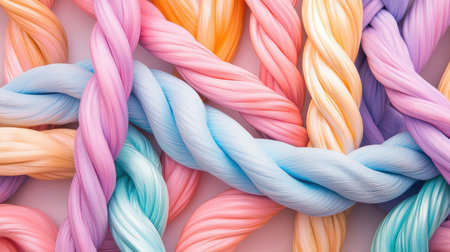 soft engaging pastel cable design