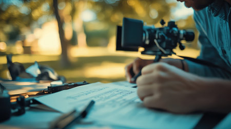 storytelling expanding budget sheet with a cinematic flair