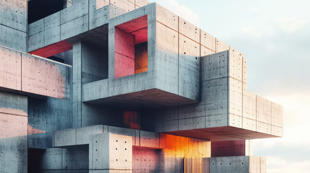 s brutalist style marketing chart integration