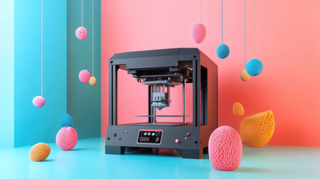 efficient loading minimalist 3d printer style