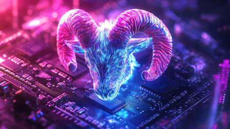 surrel transforming ram chip in a dreamy style
