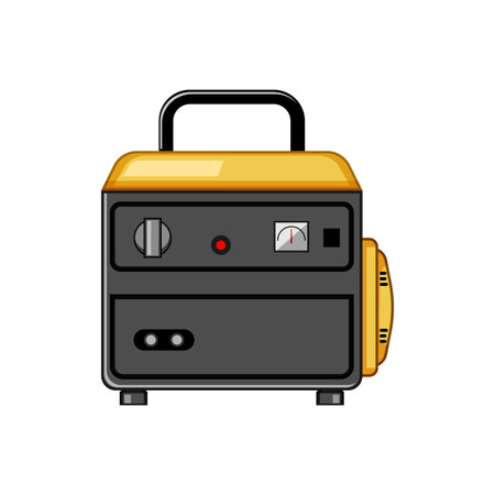 Portable power generator providing electricity during outage