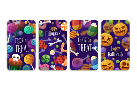 halloween  stories design vector illustrationのイラスト素材