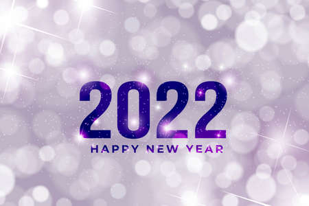 blurred new year 2022 backgroundのイラスト素材