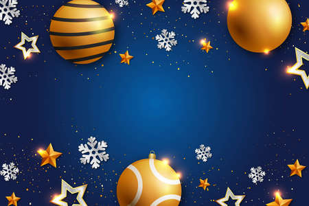 christmas sparkling background vector design illustrationのイラスト素材