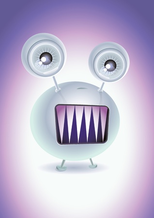 horror thing. character design.のイラスト素材