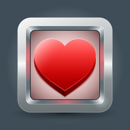 love application icon for mobil devicesのイラスト素材