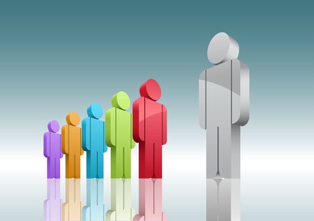 Easy editable 3d vector illustration.のイラスト素材