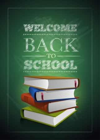 Welcome back to school. Vector illustration.  のイラスト素材