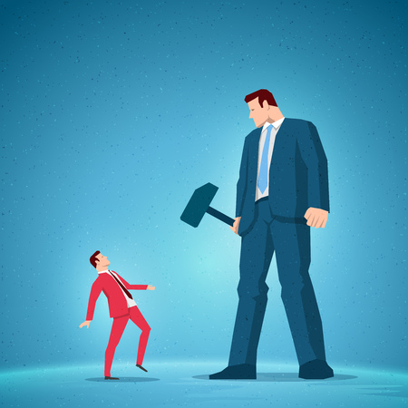 Business concept vector illustration. Elements are layered separately in vector file.のイラスト素材