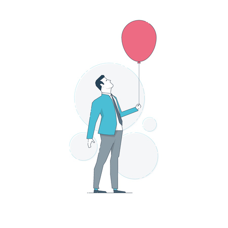 Business concept vector illustration. Opportunities concept.のイラスト素材
