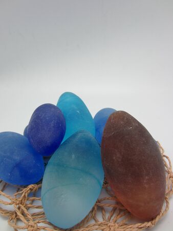 Colorful glass stonesの素材