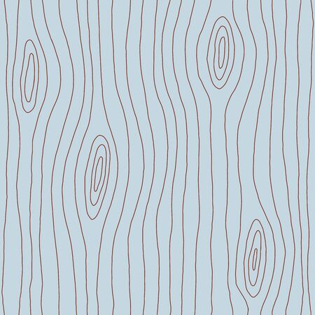 Wood texture hand drawn seamless pattern. Wood lines, grain.のイラスト素材