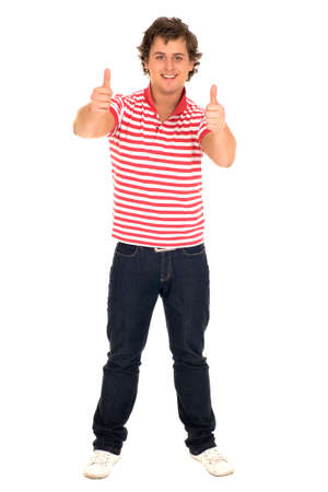 Thumbs upの写真素材