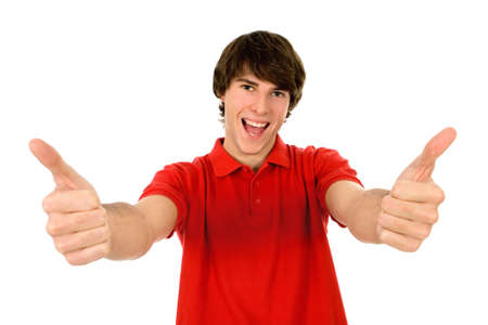 Thumbs upの写真素材