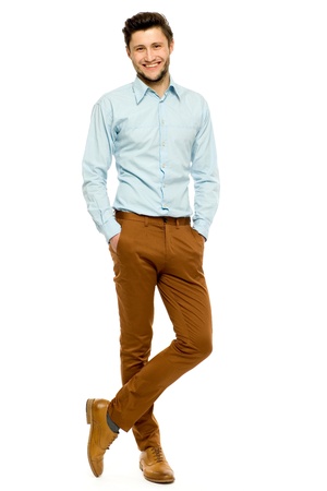 Casual man standing Casual man standing